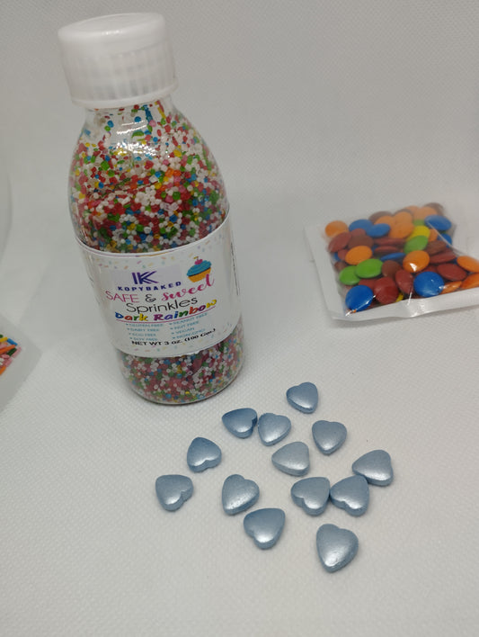 Rainbow Sugar Mini Balls 100 gm. Bottle use for Cakes decoration , pastries, Donuts, cupcake, ice-cream , milk shake, cakes etc